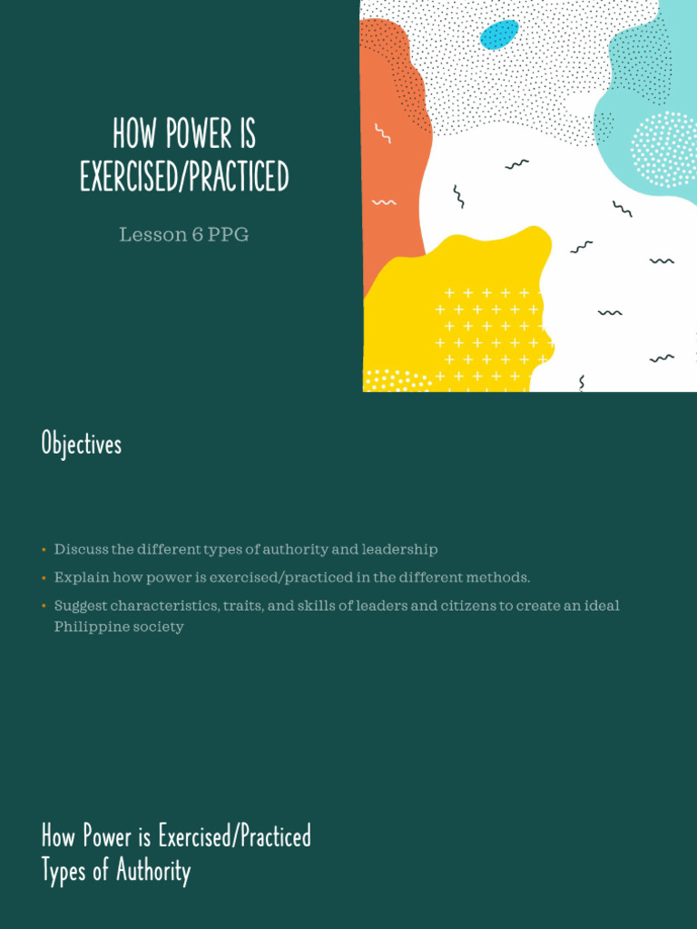 Understanding Power and Authority Types | PDF