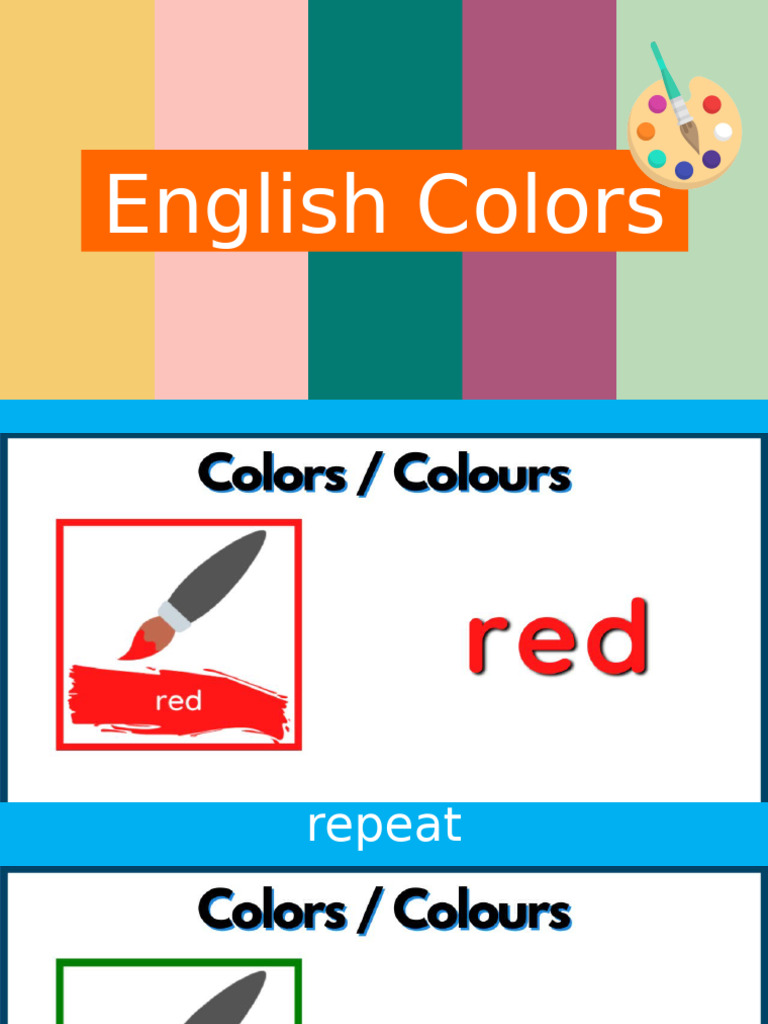 02 English Colors | PDF