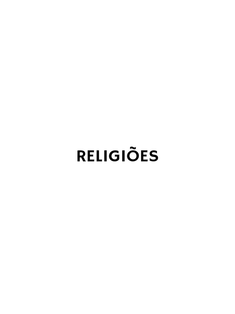 Bordado Religiões | PDF