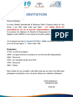 Invitation Table Ronde