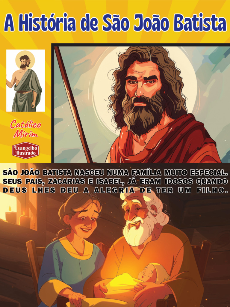 História Ilustrada - São João Batista | PDF