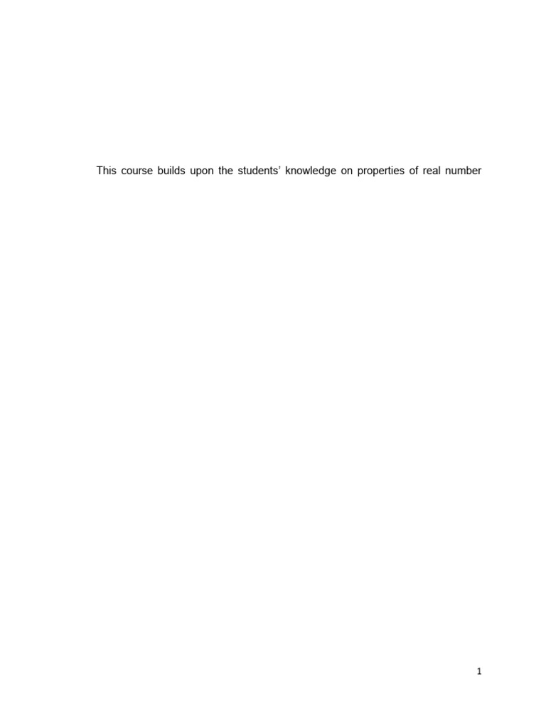 MATH102 College and Advanced Algebra Module | PDF | Numbers | Division ...