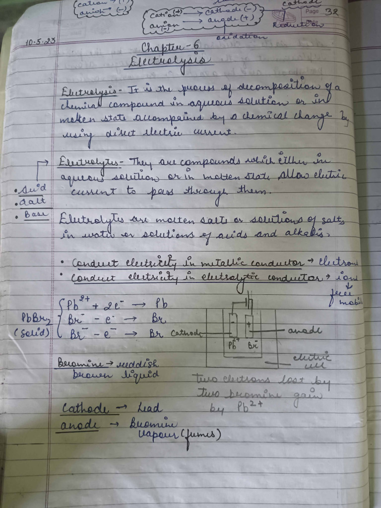 Chemistry CH 6 To 11 Notes | PDF