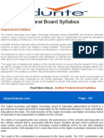 Gujarat Board Syllabus