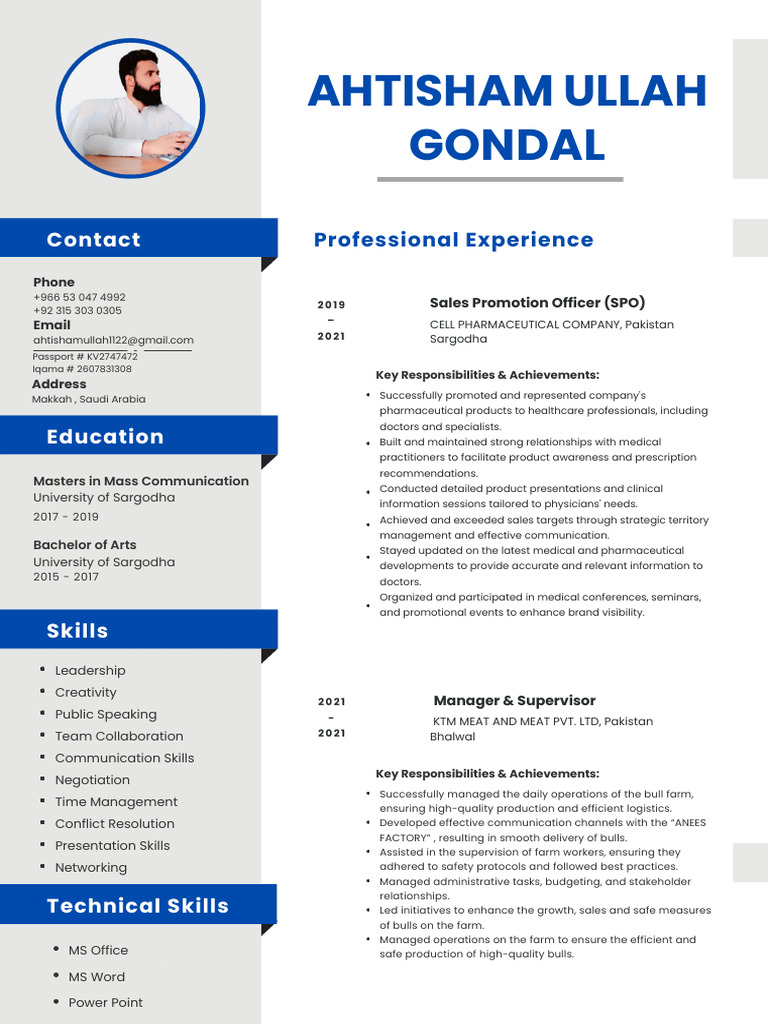 Professional CV For KSA | PDF | Teachers | Learning