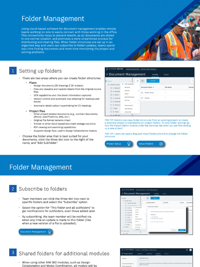 ACC - Folder Management | PDF