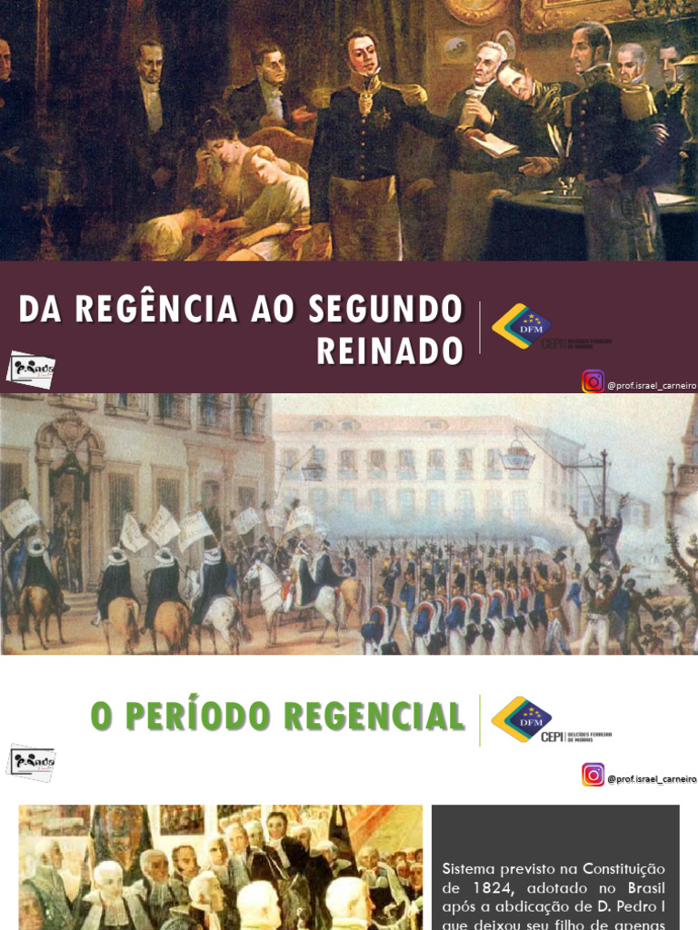 Período Regencial no Brasil: 1831-1840 | PDF | Brasil