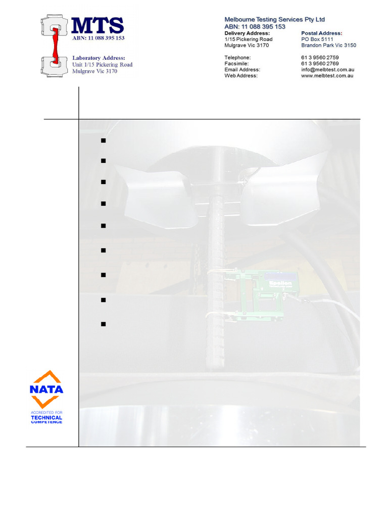MTS Tensile Testing Report for EL25A2N | PDF | Ultimate Tensile ...