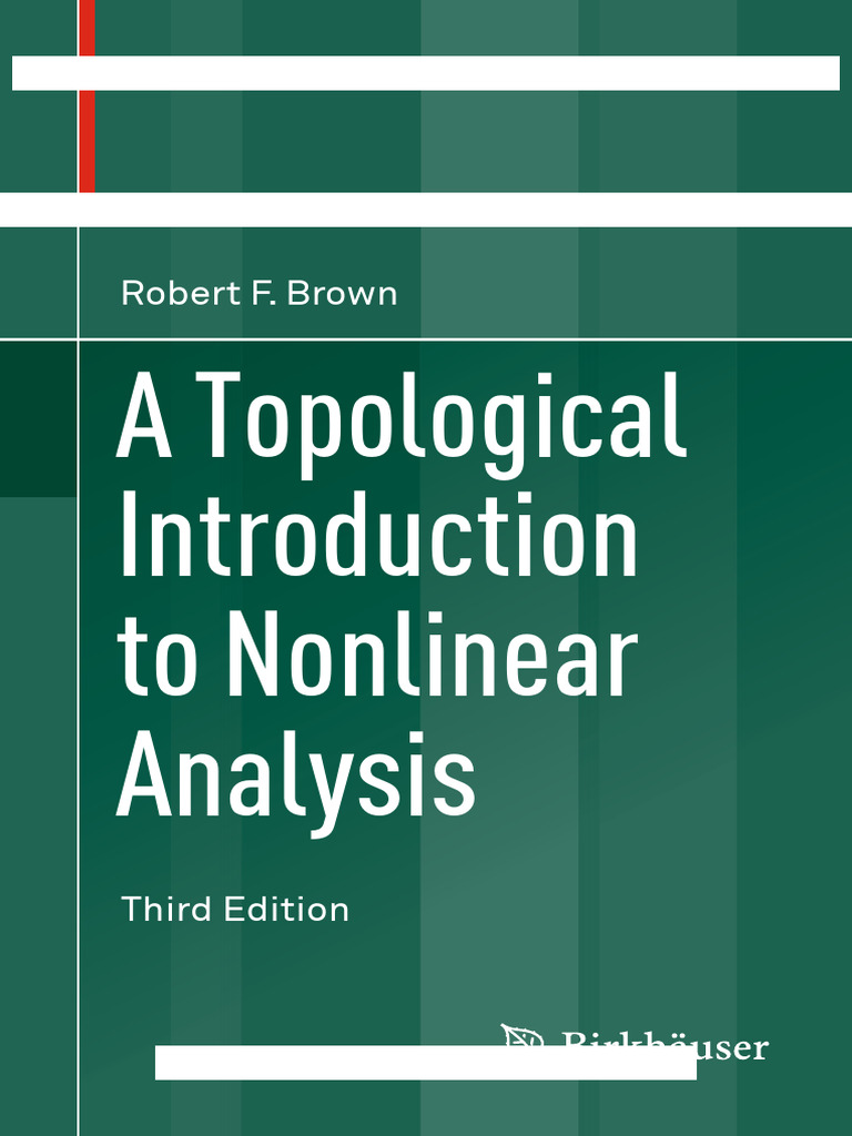 Topological Nonlinear Analysis Guide | PDF | Topology | Mathematical ...