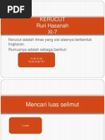 Contoh RAB: RAB PRT 2013 ST**