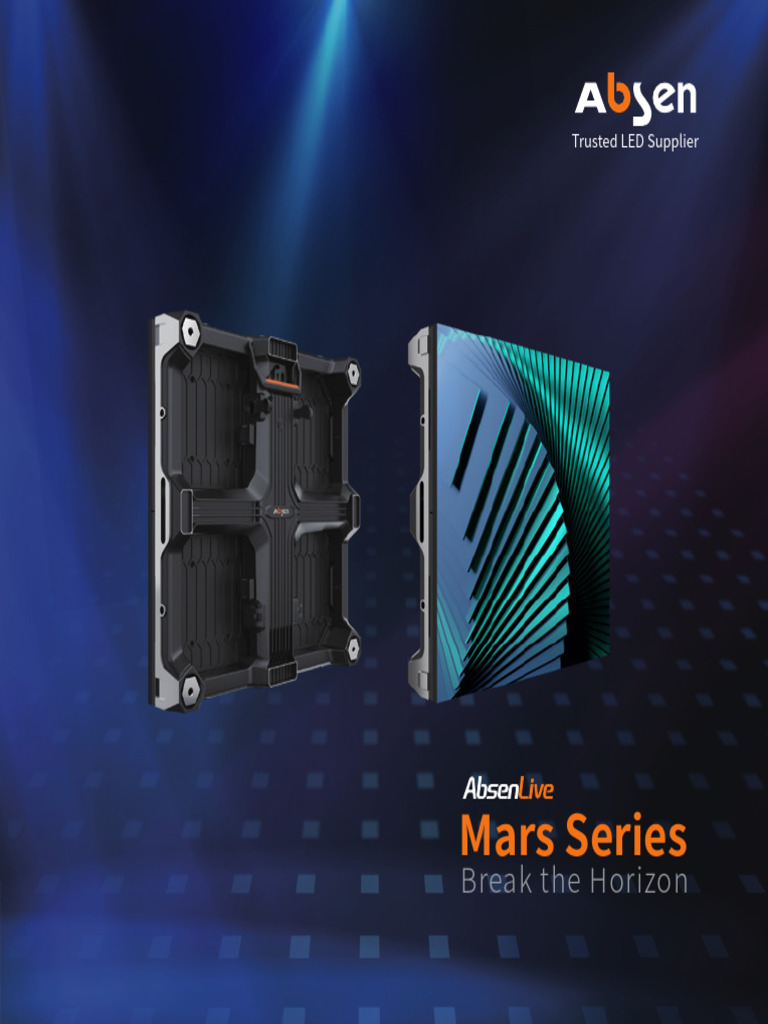 MR Series LED Display Solutions | PDF | Electrical Engineering ...