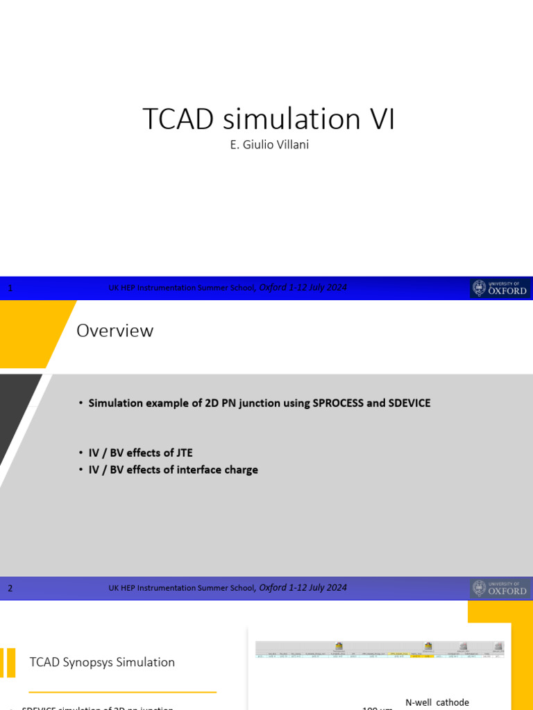 TCAD Simulation of 2D PN Junction | PDF | P–N Junction | Solid State ...