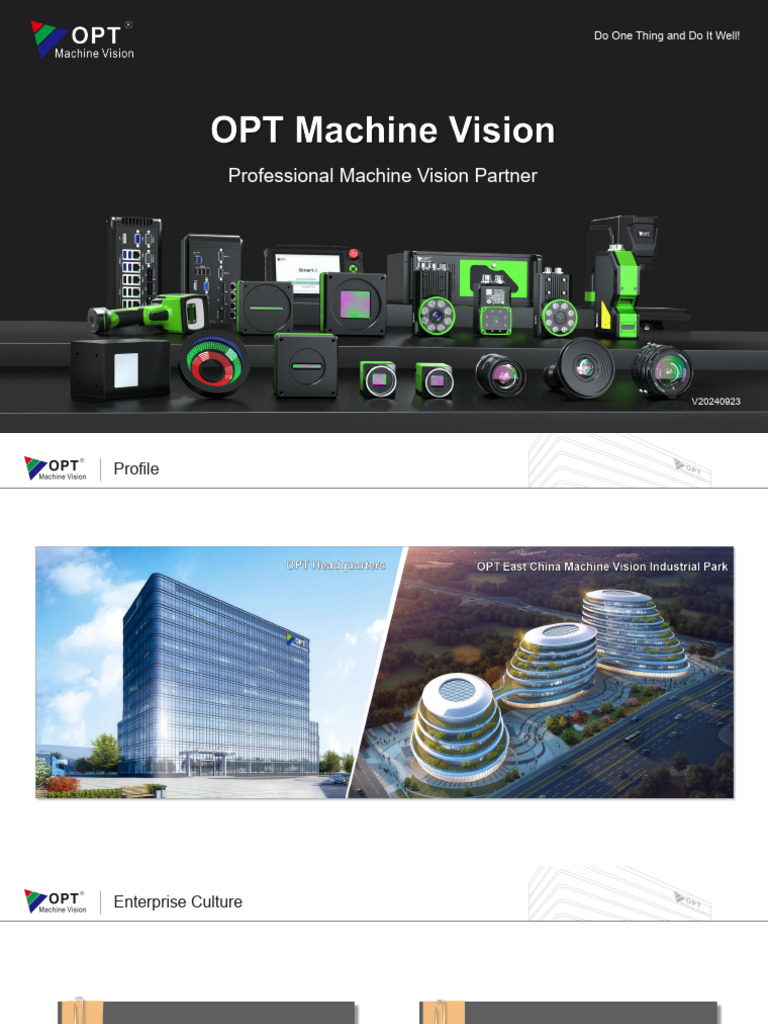 Global Leader in Machine Vision Solutions | PDF | Computer Vision | Optics