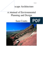 Landscape Architecture A Manual of Environmental Planning and Design Sam Coutts