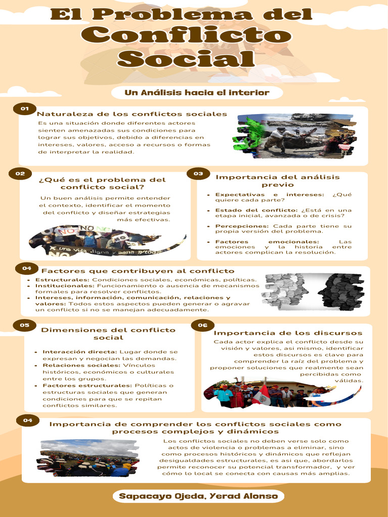 Análisis de Conflictos Sociales | PDF | Conflicto (proceso) | Conflicto ...
