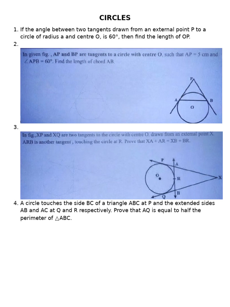 Circles | PDF