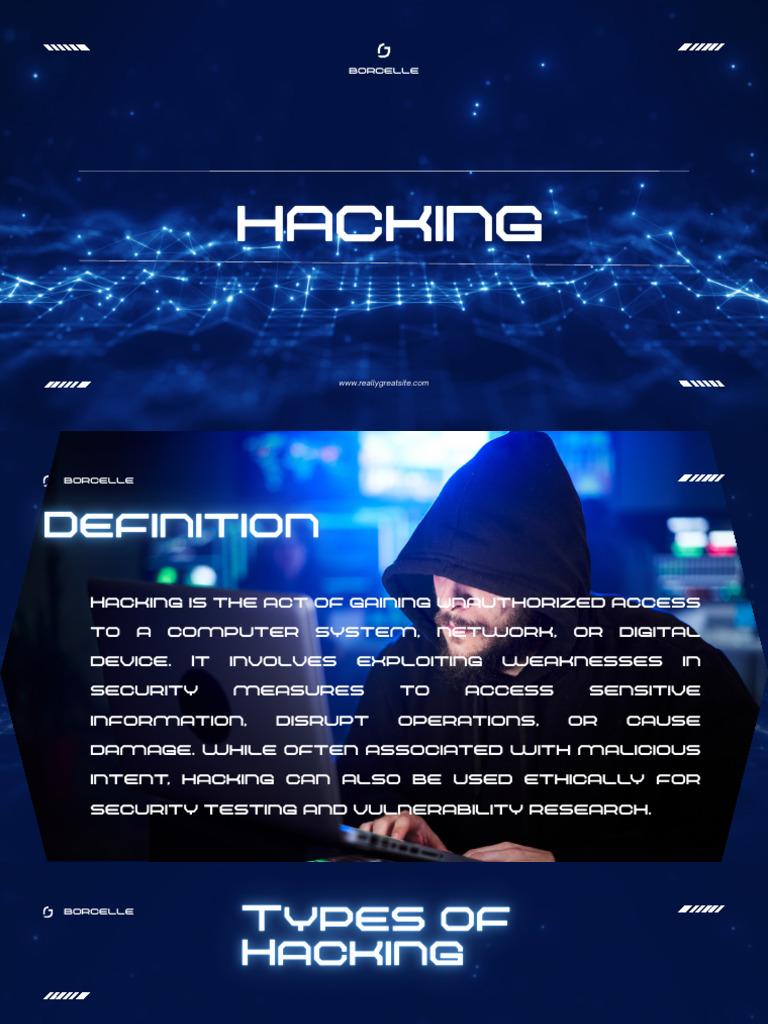 Understanding Hacking: Types and Impacts | PDF | Cybercrime | Security ...