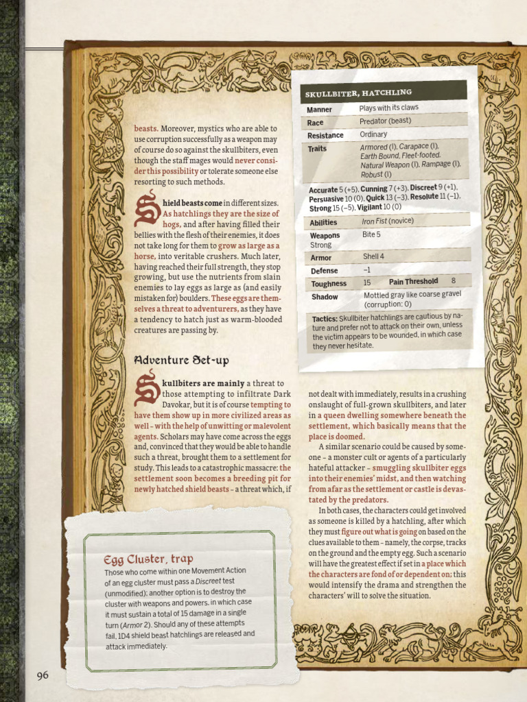 Skullbiters and Sly River Hunters Guide | PDF