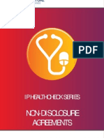 Non-Disclosure Agreements: Ip Healthcheck Series