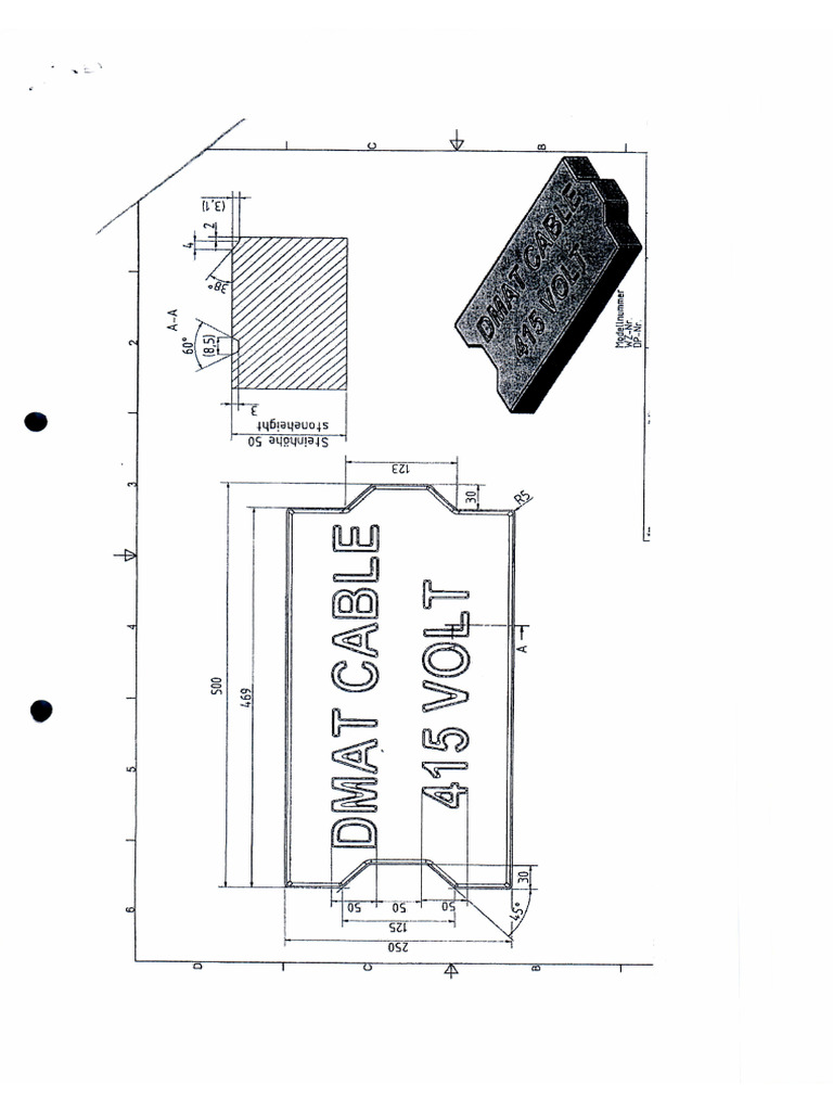 Cable Cover Drawing PDF | PDF