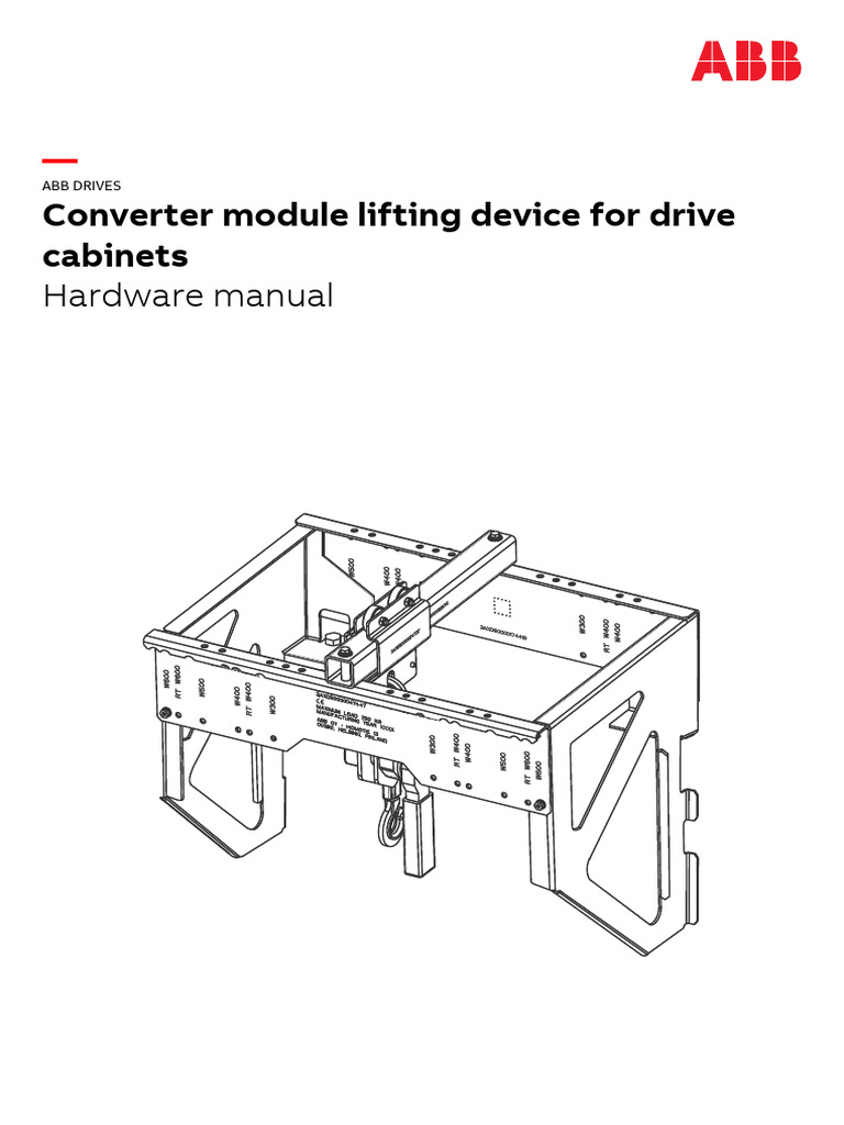 ABB Drives Lifting Device Manual | PDF | Direct Current | Voltage