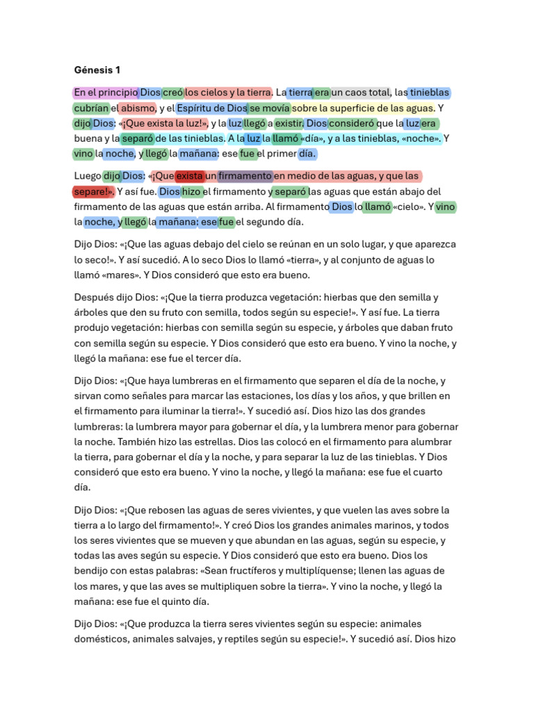 Genesis 1-10pdf | PDF | Arca de Noé | Noé