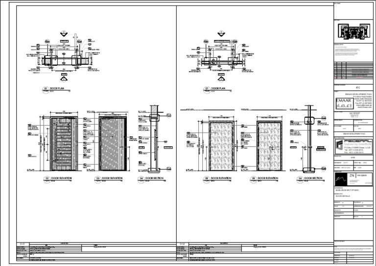 Townhouse Door Specifications and Details | PDF | Door | Civil Engineering