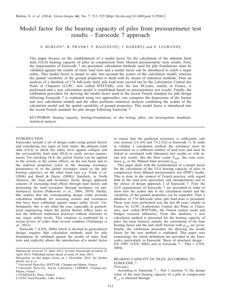Geot64 0513 | PDF | Soil | Pascal (Unit)