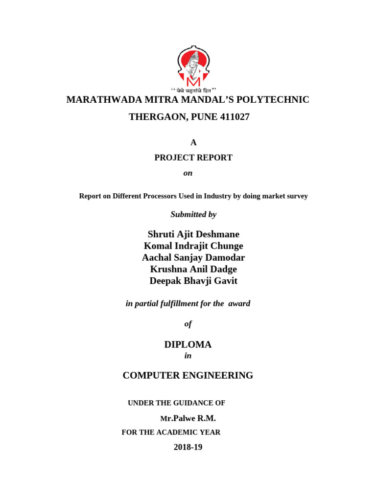 Industry Processor Survey Report | PDF