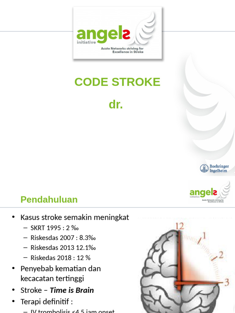 Protokol Code Stroke untuk Penanganan Cepat | PDF