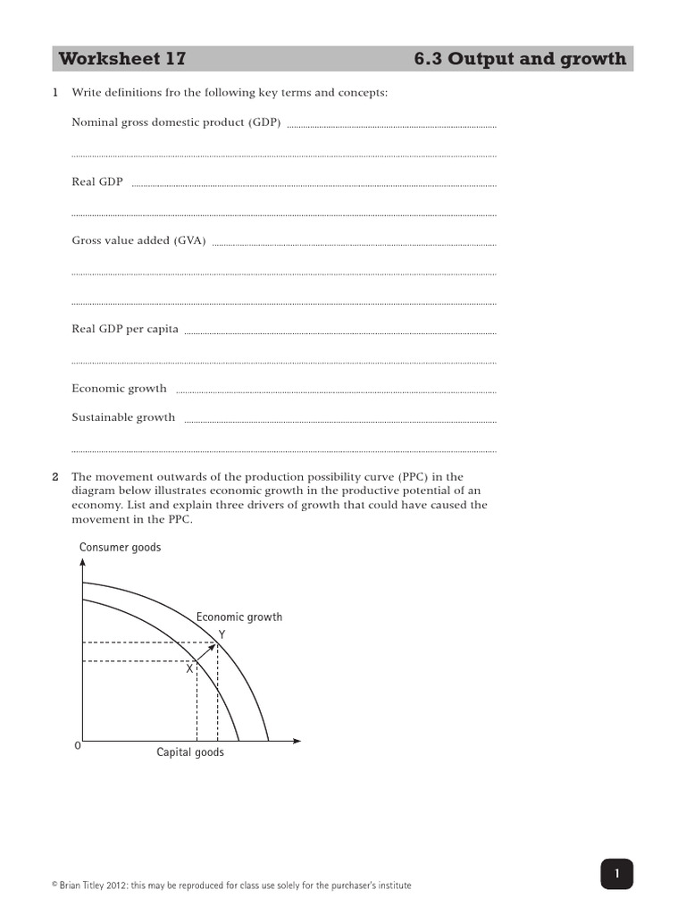 GDP as a Measure of Economic Development | PDF | Gross Domestic Product ...