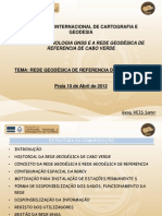 Rede Geodésica de Referência de Cabo Verde - Dr. Samir Reis
