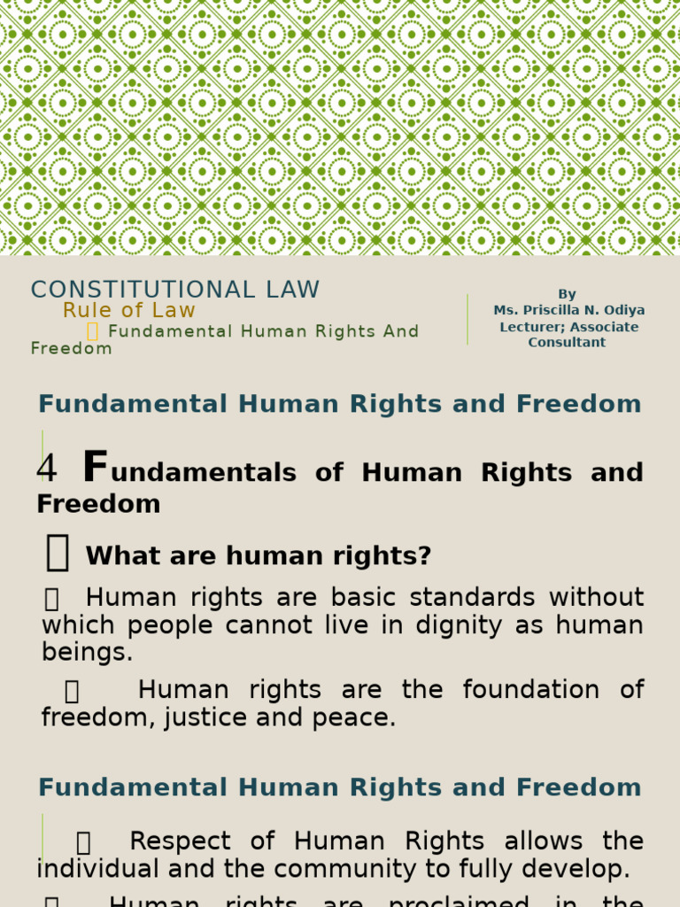 Human Rights and Freedom in Uganda | PDF | Certiorari | Mandamus