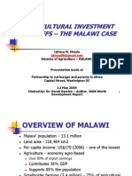 Malawi Farm Input Subsidy Presentation