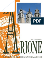 Arione - Notiziario di Aldeno (Trento) - ottobre 2011