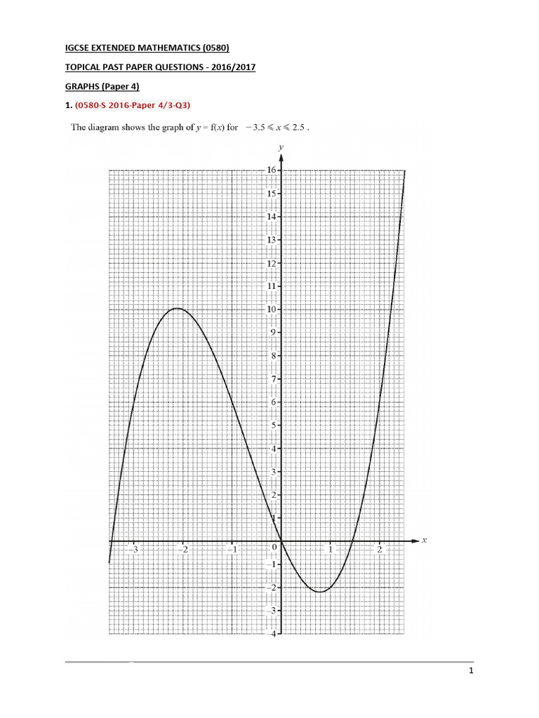 Curved Graphs Igcse | PDF