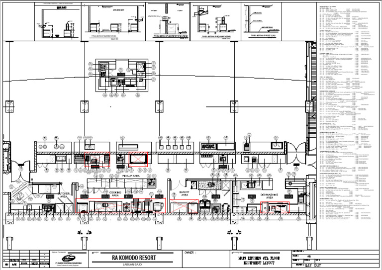 Kitchen Equipment Layout for RA Komodo | PDF | Kitchen | Home