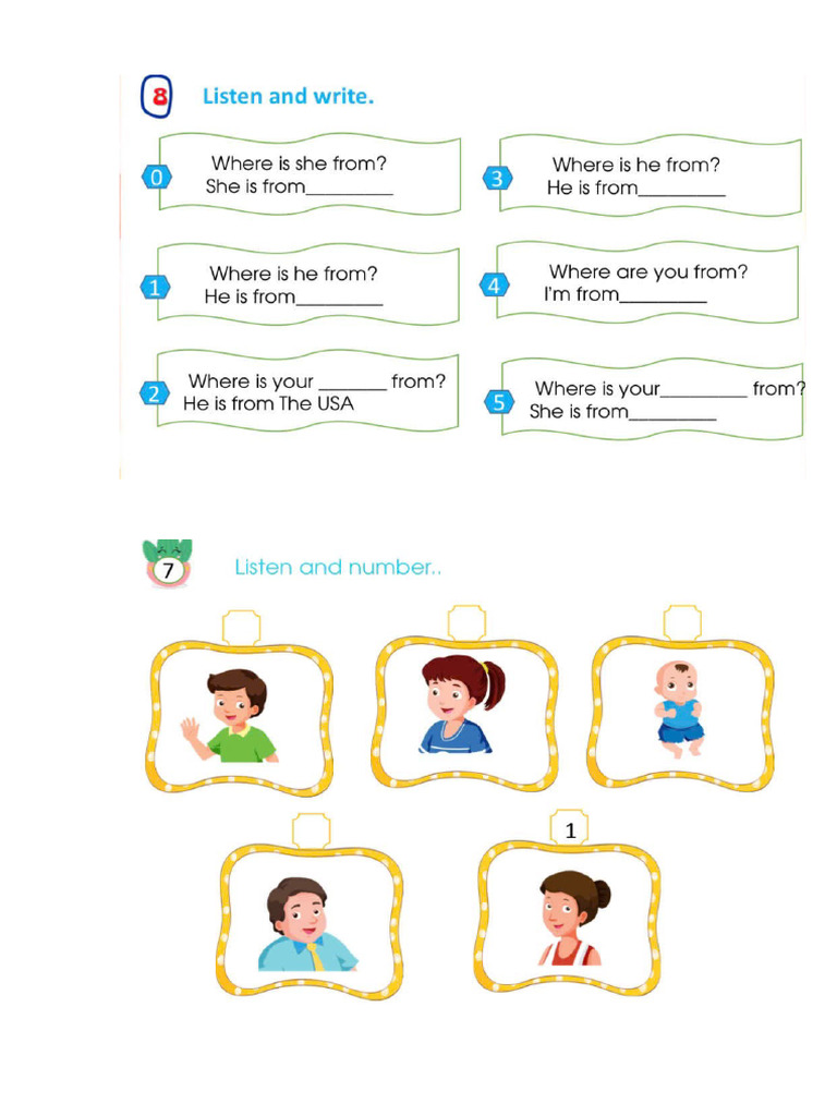Mid Term 1 Grade 3 | PDF