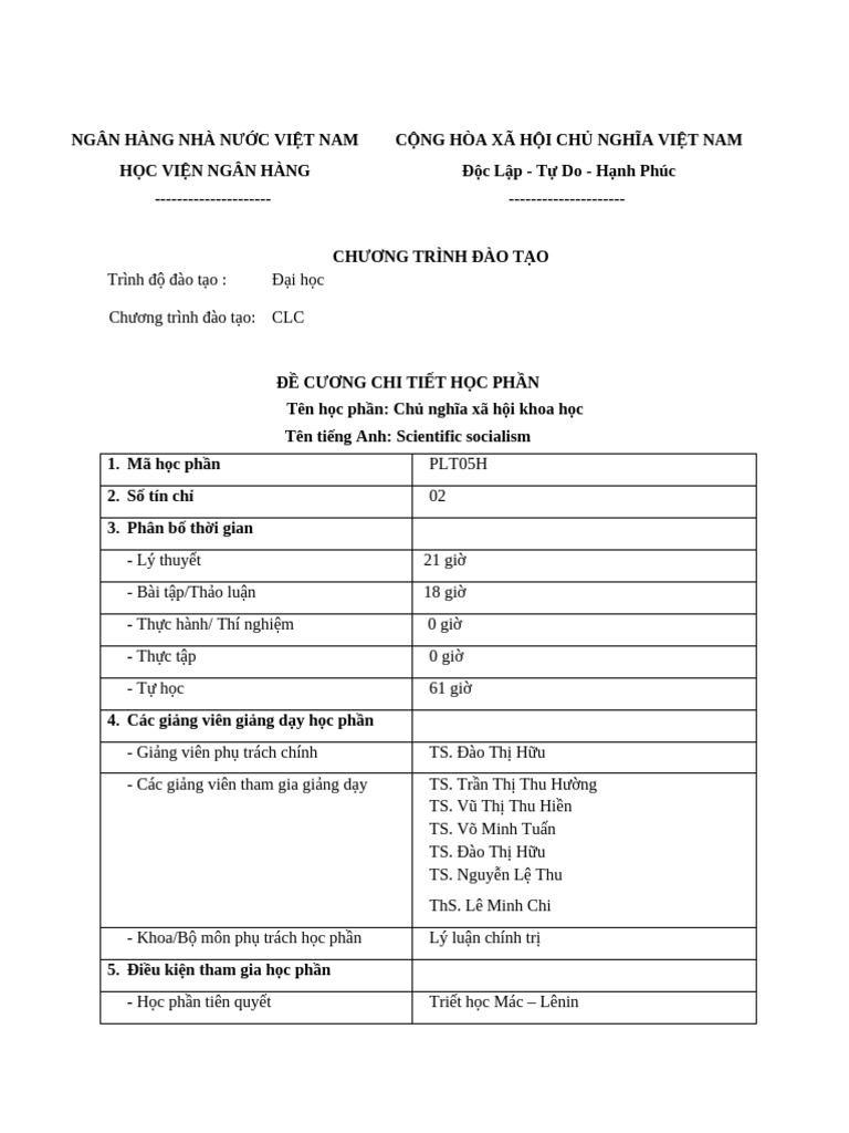 PLT 05h. Cnxhkh. CLC | PDF