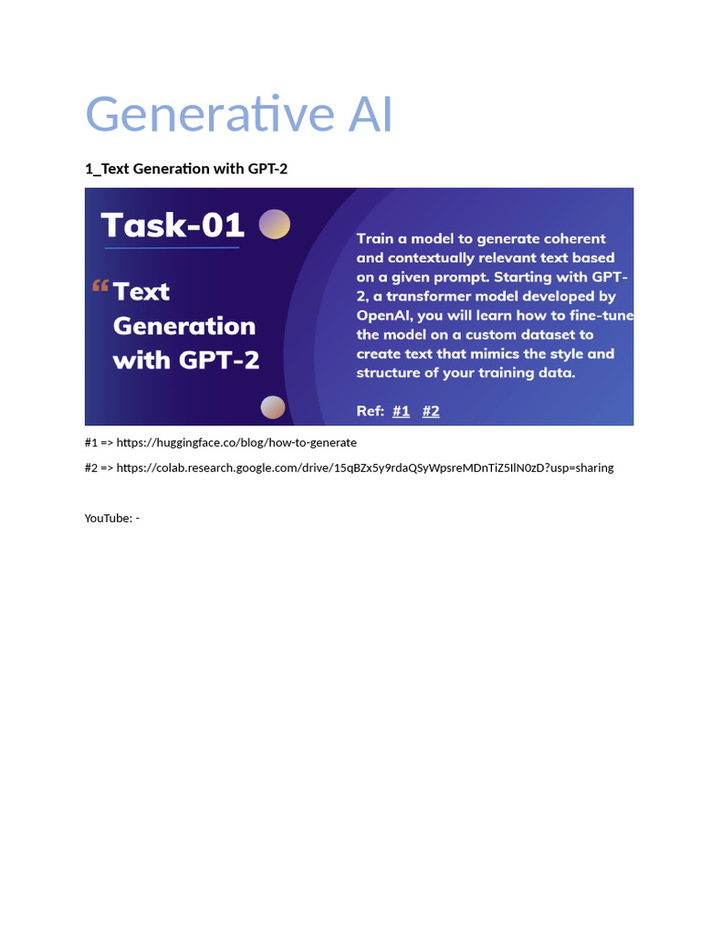 Generative AI | PDF