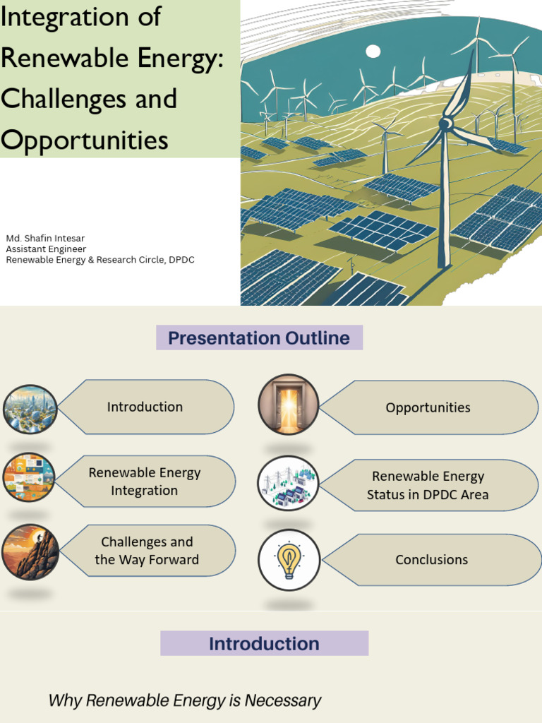 Renewable Energy Integration Challenges | PDF