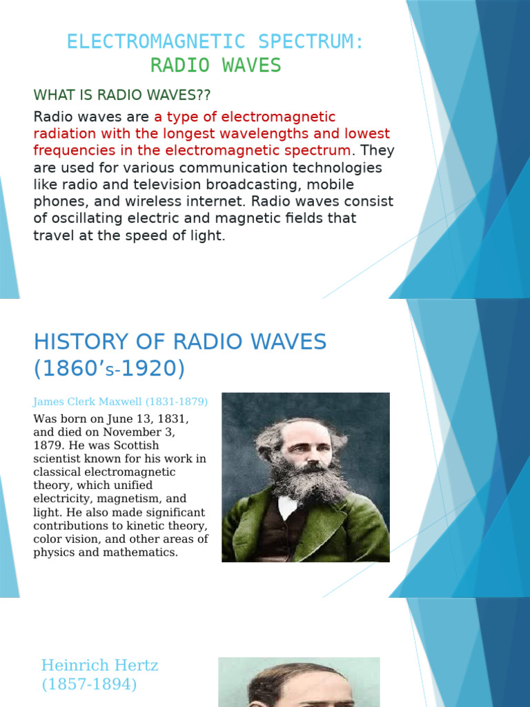 Radio Wave Frequency Applications Chart | PDF | Radio | Electromagnetic ...