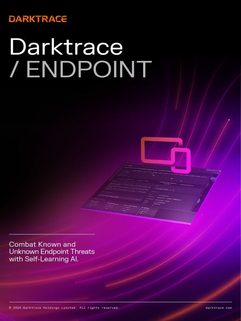 Darktrace Endpoint: AI-Powered Threat Defense | PDF | Security ...