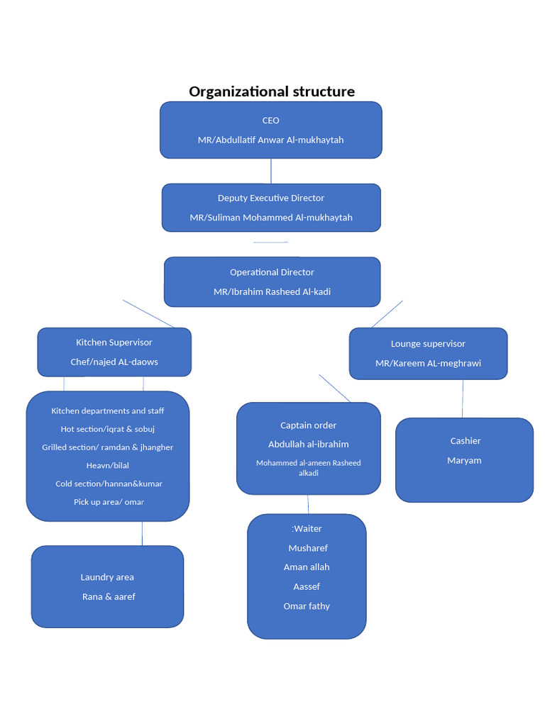Organizational Structure Overview | PDF
