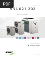 AERMEC ANL Chillers Installation Manual | PDF | Air Conditioning | Pump