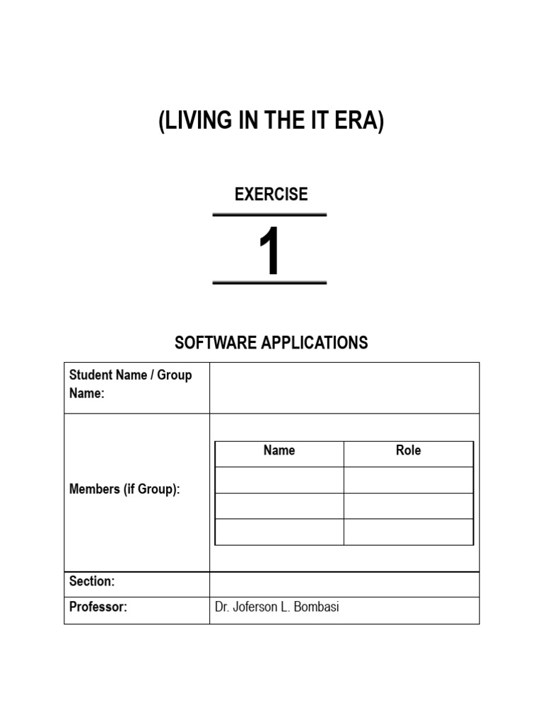 p1 - Assessment Task 1 - Software Applications | PDF | Microsoft Excel ...
