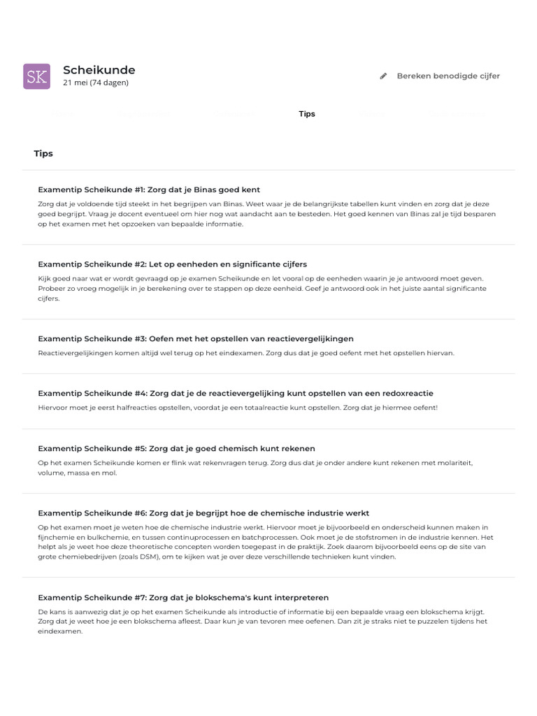 TIPS SCH | PDF