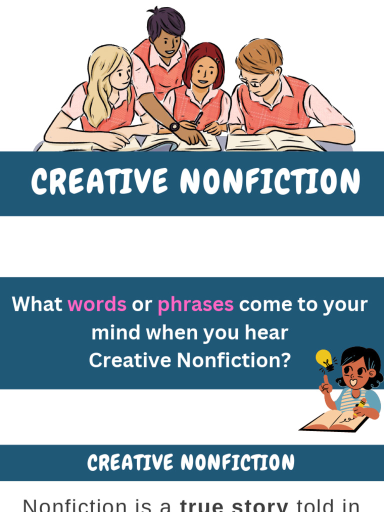 Introduction Of Creative Nonfiction Pdf Creative Nonfiction Writing