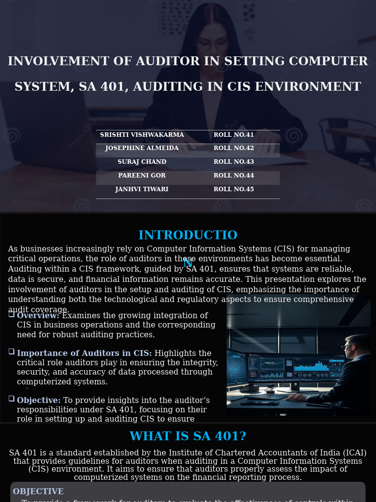 Auditor's Role in Computer Systems Audit | PDF | Audit | Computer Security