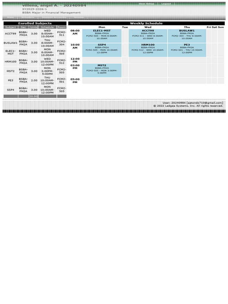Student Main | PDF